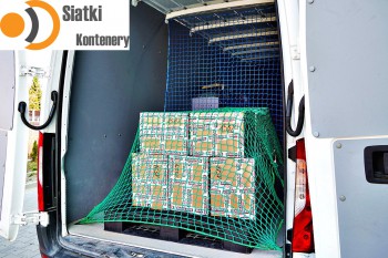 Na kontener - Produkcja siatki - Produkcja siatek ochronnych